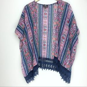 Boho Floral Kimono Festival